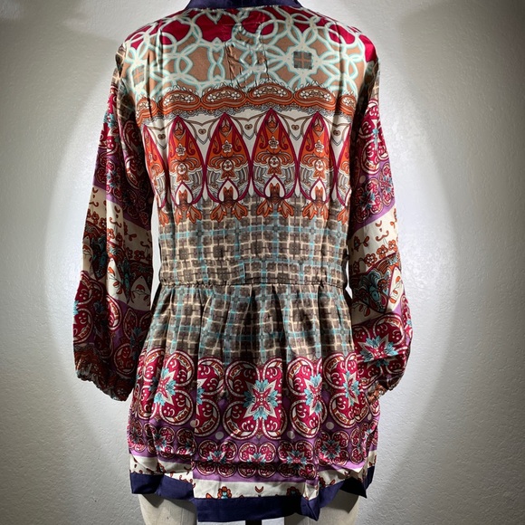 Johnny Was Britton tie tunic size S NWT - Picture 2 of 5